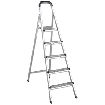 Zilan aluminijumske merdevine 4+1 gazište ZLN1169 Zilan aluminijumske merdevine 4+1 gazište ZLN1169